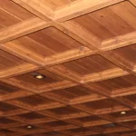 Монтаж потолков деревянного дома